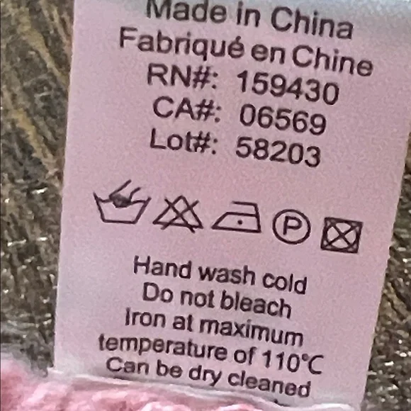 Elan Pink and White Striped Cardigan - Picture 5 of 6